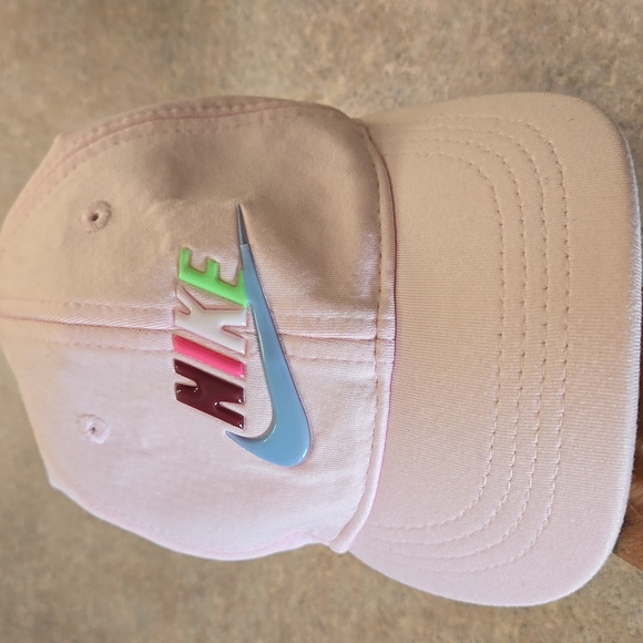 Nike Other - NIKE Dri-Fit Pale Pink Adjustable Swoosh Hat
